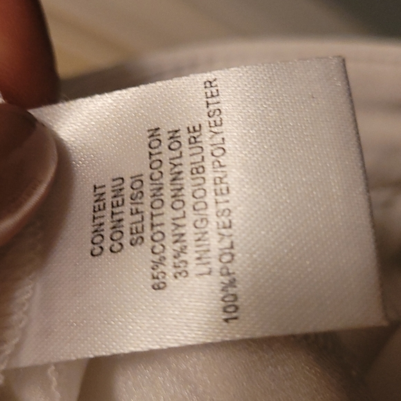 Wayf pencil skirt: white lace, size L - Picture 6 of 6